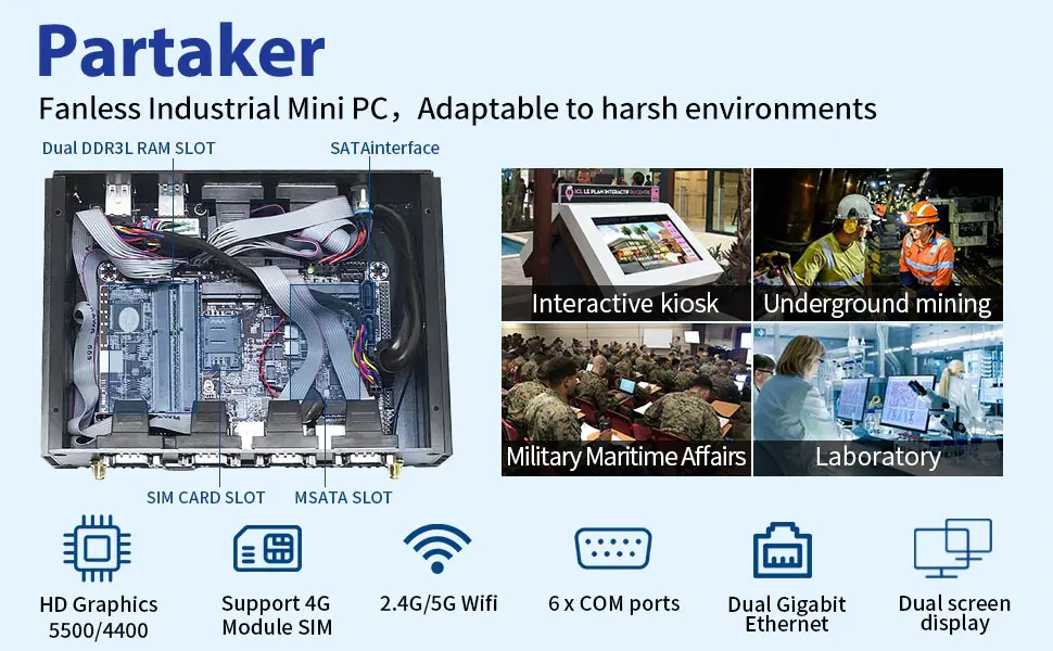 Fanless Industrial Computer