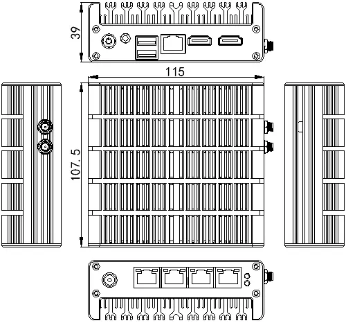 J3160 Micro Firewall Appliance