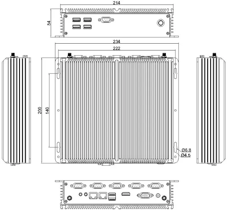 J4125 Industrial Mini Computer