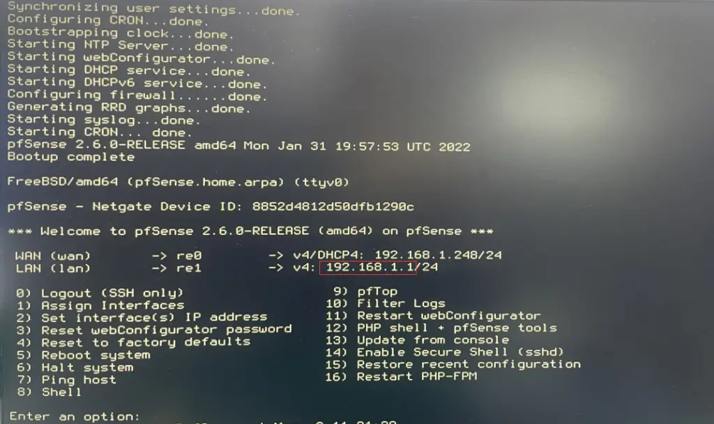 firewall appliance