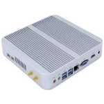 Fanless design and optimized cooling Mini PC
