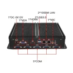 Fanless Industrial Mini PC J4125