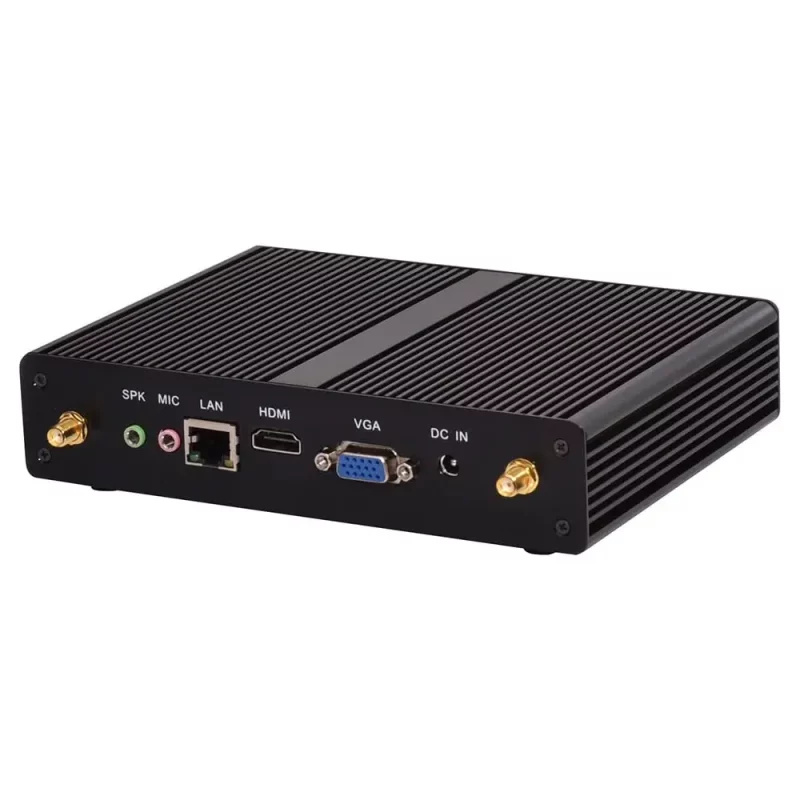 Fanless Mini PC Intel 2955U 3825U i3 4020Y i5 4200Y