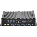 Fanless Industrial PC with Celeron 1037U/3th Gen I5 3317U, 4 COM, 2 LAN, Support XP