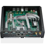 Industrial Fanless Mini PC computer Dual Core 4 thread Core i5 4200U Dual Lan 6 COM 24hours working Mini PC intel i5
