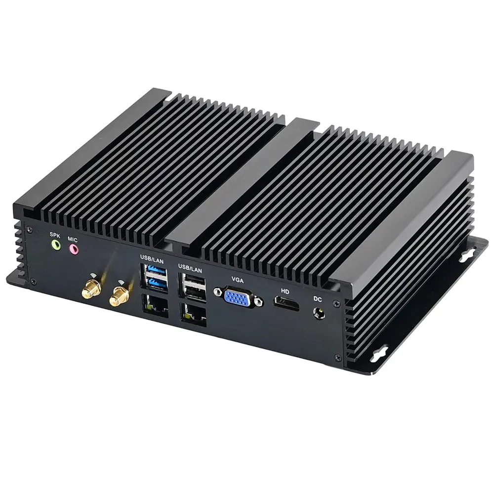 Partaker Fanless Industrial Mini PC Intel Core i7-10510U