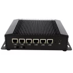 6 Lan Mini PC Multi NIC Industrial 10th Gen i7 10510U DDR4 Dual Cores 8GB Fanless