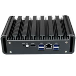 Fanless 6 LAN Mini PC Firewall Appliance Intel Core i7