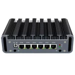 6 LAN Fanless Mini PC Firewall Appliance Intel Core i7