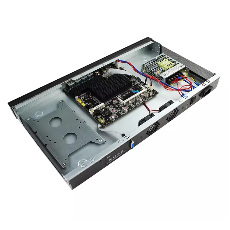 1U Atom D525 4 LAN Network Server