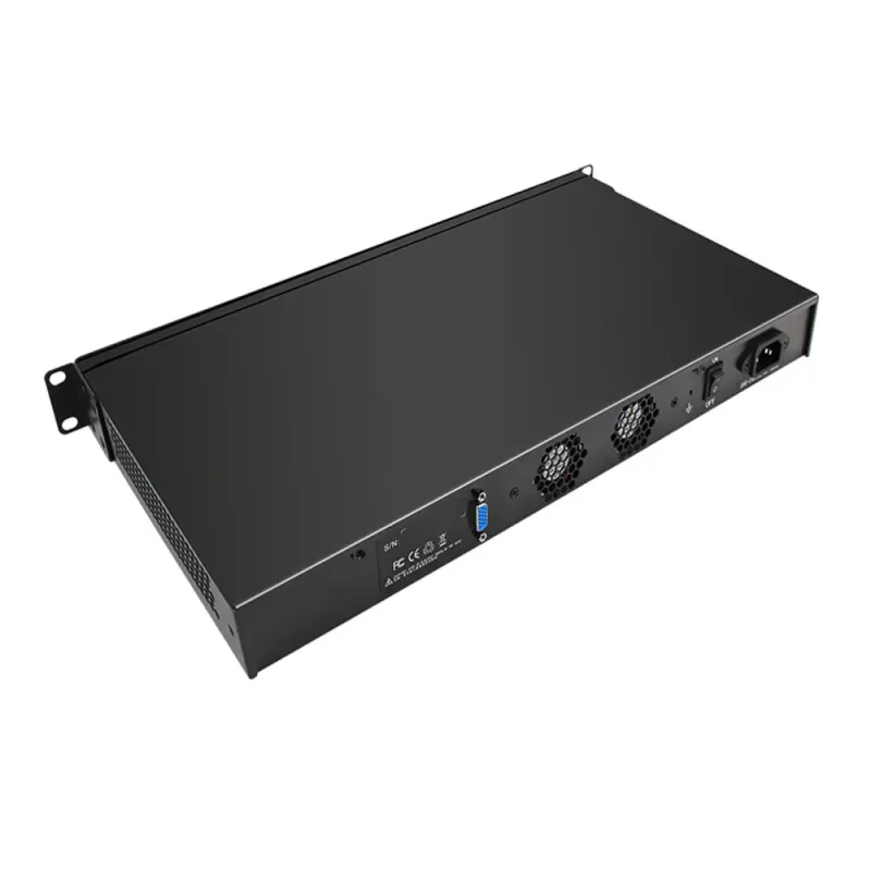 J1900 4 Gigabit LAN 1U rackmount network security firewall support pFsense