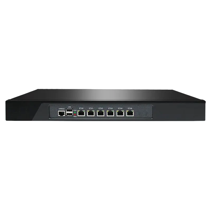Firewall Router 1U Rack Server 6 LAN