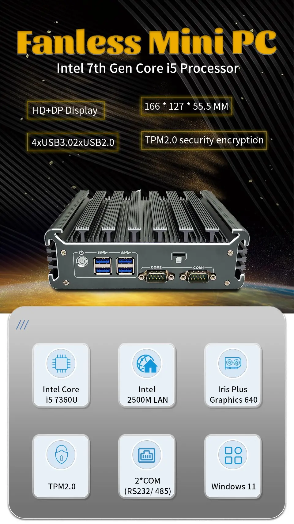 Mini PC TPM2.0