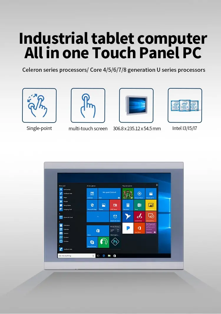 Resistive Touch Panel PC