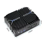 Mini PC Fanless Design Intel Core i5 i7 Dual Lan