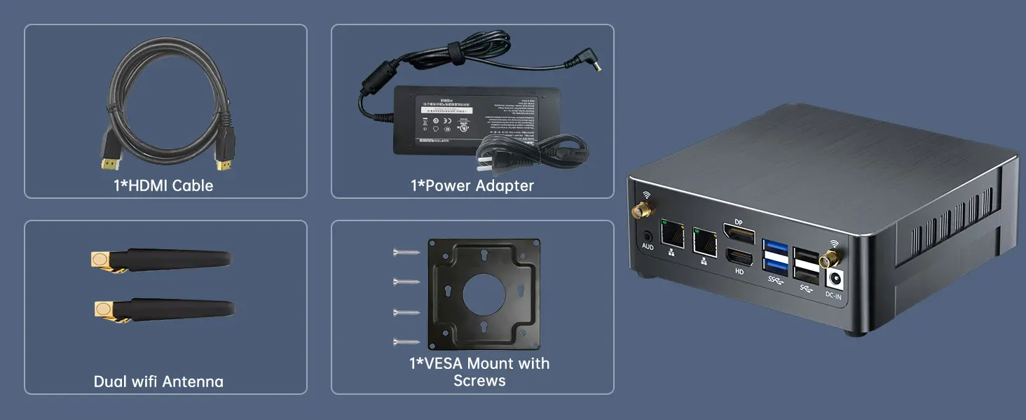 Fan Cooled Mini PCs