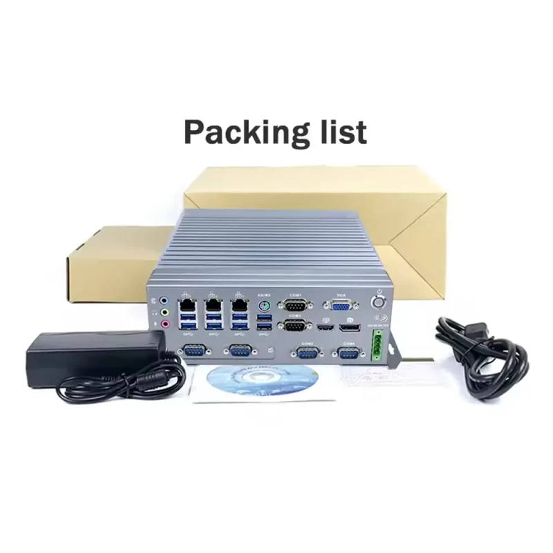 Fanless Industrial Computer, 6/7/8th Gen