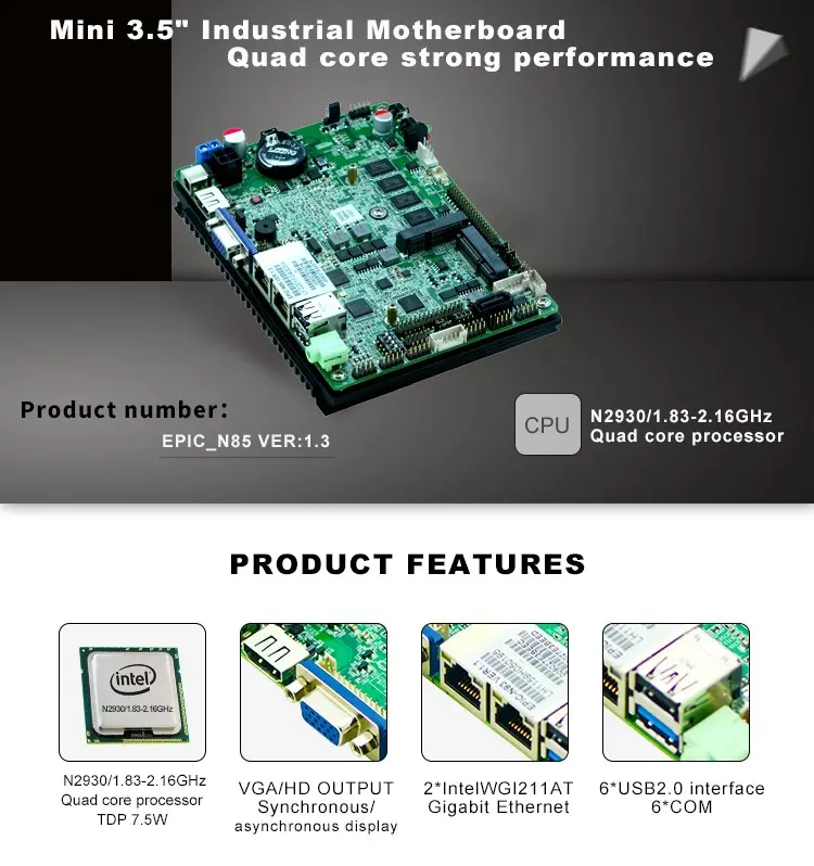 3.5/4.0" Industrial Board