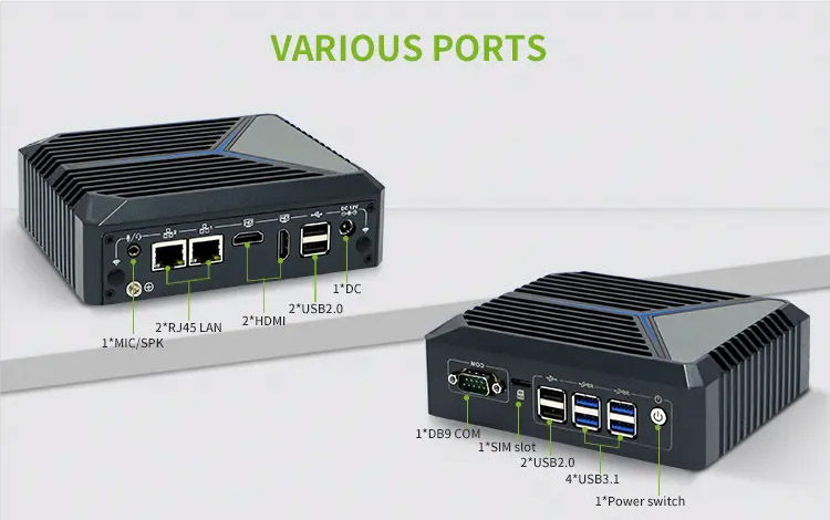 Fanless Mini PCs
