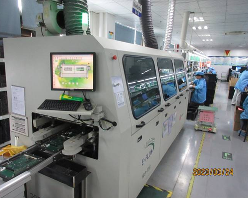Wave soldering equipment