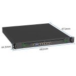 1U 6 LAN network Firewall Appliance