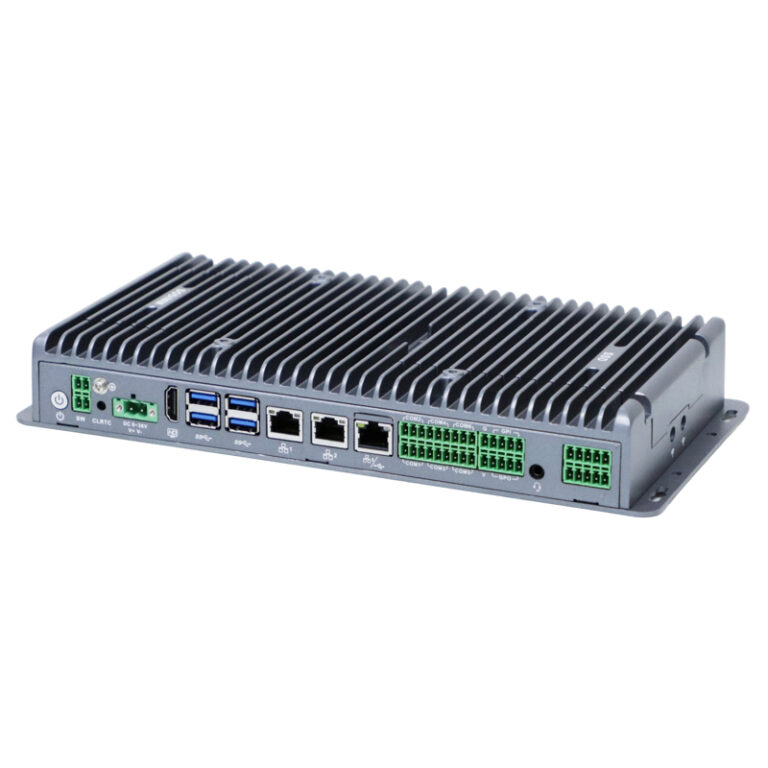 Fanless Industrial PC with 6 COM Ports